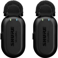 Shure Zestaw dwa mikrofony MOVEMIC Two Reciver Kit MV-TWO-KIT-Z6 bezprzewodowe z odbiornikiem