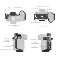 Smallrig Klatka operatorska Black Mamba Cage do Canon EOS R5 Mark II
