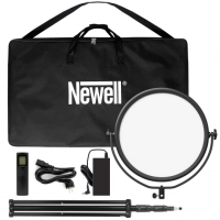 Lampa LED Newell Air Artha XL i statyw oświetleniowy Talos