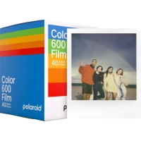 Wkłady Polaroid do aparatu serii 600 kolor - białe ramki - 16 szt. 5 pack