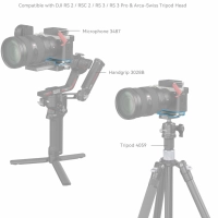 Smallrig Płytka dolna Smallrig Mount Plate do Sony A7C II / A7CR (srebrna) [4439]