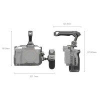 Smallrig Klatka operatorska HawkLock Quick Release Advanced Cage Kit do Sony A7R V /  A7 IV / A7S III [4539]