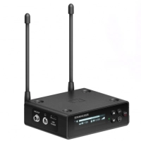 Sennheiser EW-DP ME2 SET (Q1-6: 470,2 - 526 MHz) cyfrowy bezprzewodowy system audio z krawatowym mikrofonem dookólnym ME2