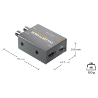 Blackmagic Micro Converter BiDirectional HDMI/SFI 12G wPSU (z zasilaczem)