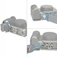 Smallrig Płytka dolna Smallrig Mount Plate do Sony A7C II / A7CR (srebrna) [4439]