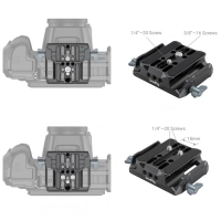 Smallrig Universal LWS Baseplate w/ Dual 15mm Rod Clamp [3357]