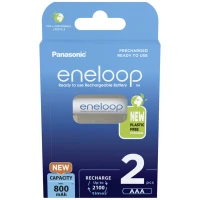 Akumulatory Panasonic AAA 800 mAh 2 szt.