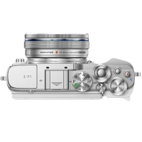 Aparat cyfrowy OM System E-P7 biały + ob. 14-42 EZ srebrny