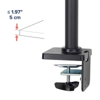 Ergotron NX Desk Monitor Arm - uchwyt biurkowy do monitora (czarny)