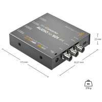 Blackmagic Mini Converter Audio to SDI 4K