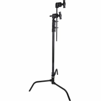KUPO Statyw oświetleniowy CT-20MKB 20 cala  Master C-Stand z odłączaną kolumną KIT z Boom (czarny)