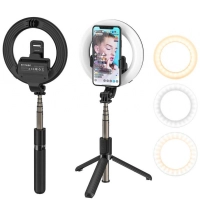 BlitzWolf Selfie stick z lampą pierścieniową BW-BS8 Pro