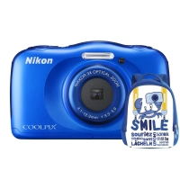 Nikon COOLPIX W100 niebieski + plecak