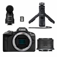 Aparat cyfrowy Canon EOS R50 + RF-S 18-45 mm f/4.5-6.3 IS STM Creator Kit