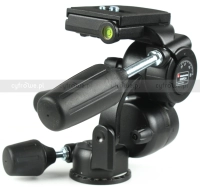 Głowica Manfrotto MN808RC4 STANDARD, trzykierunkowa, płytka 410PL/RC4