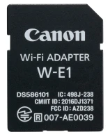 Lustrzanka Canon EOS 7D Mark II body + adapter Wi-Fi W-E1