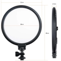 Lampa LED Viltrox VL-300T Bi-Color Ring Light 3300-5600K