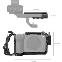 Smallrig Klatka operatorska do Sony FX30 / FX3 Handheld Cage Kit [4184B]