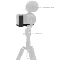 Smallrig L-Shape Mount Plate Silicone Handle do Sony ZV-E10 II