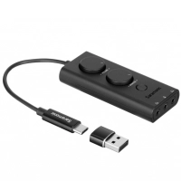 Saramonic Karta dźwiękowa SR-EA5 - 3x mini jack / USB-C / USB-A
