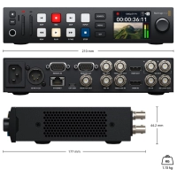 Blackmagic Rekorder HyperDeck Studio HD Plus