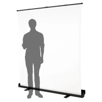 Tło Fomei składane typu roll-up 180x200 cm białe