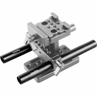 Smallrig rurki aluminiowe 10cm 15MM Black Rods 2szt [1049]