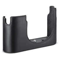 Leica ETUI LEICA Halfcase, leather black do Leica Q3