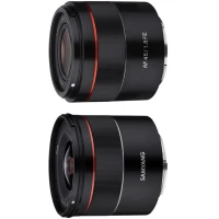 Obiektyw Samyang AF 18 mm f/2.8 + 45 mm f/1.8 AF -  Sony E