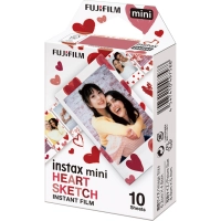 Wkłady FujiFilm Instax Mini Heart Sketch