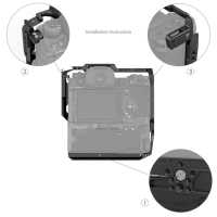 Smallrig Klatka operatorska do Fujifilm X-H2S z uchwytem akumulatorowym FT-XH / VG-XH [3933]
