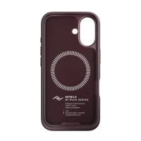 Peak Design Mobile Everyday Fabric Case etui do iPhone 16 bordo