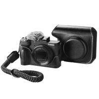 Smallrig Zestaw skórzanego etui do Canon PowerShot V1, czarny [5386]