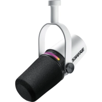 Shure Mikrofon dynamiczny MV7+ W lektorski / wokalny ze złączem  XLR/ USB-C (biały)