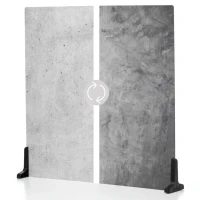Tło plastikowe V-Flat World Duo Boards Beton lodowy/Cement północy