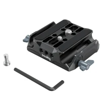 Smallrig Universal LWS Baseplate w/ Dual 15mm Rod Clamp [3357]