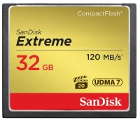 Karta pamięci Sandisk CompactFlash EXTREME 32 GB 120 MB/s 