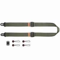 Pasek Peak Design Pasek na szyję lub ramię SLIDE LITE v3 szarozielony do lekkich aparatów