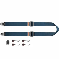Pasek Peak Design Pasek na szyję lub ramię SLIDE LITE v3 niebieski do lekkich aparatów