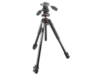 Statyw Manfrotto MK190XPRO3-3W, 3 sekcje, aluminiowy, kolumna 90 st. głowica 3-kierunkowa MHXPRO-3W 