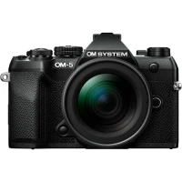 Aparat cyfrowy OM System OM-5 II body czarny OM System 12-45 mm