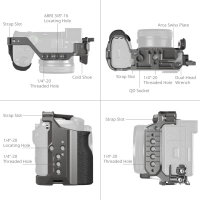 Smallrig Klatka operatorska HawkLock Quick Release Kit Sony Alpha 6700 [5060]