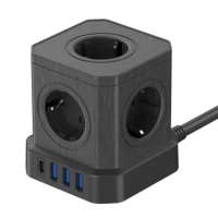 Newell Ładowarka sieciowa Newell GaN Power Cube 9w1 - czarna