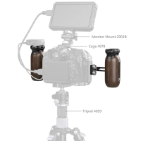 Smallrig Drewniany uchwyt boczny ze śrubą 1/4 cala-20 [5237]
