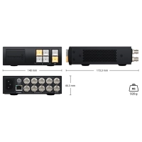 Blackmagic Videohub mini 4X2 12G