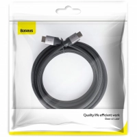 Baseus kabel HDMI 2.0 Enjoyment Series, 4K, 3D, 5m szary (CAKSX-E0G)
