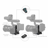Smallrig adapter Compact Battery Mounting System do akumulatorów V-Mount [4064B]