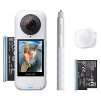 Insta360 X4 Air Starter Bundle (Arctic White) - kamera sferyczna 360° z zestawem akcesoriów