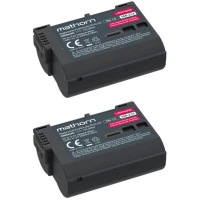 Akumulator Mathorn Zestaw MB-214 Ultimate 2600mAh USB-C - zamiennik EN-EL15C 2szt