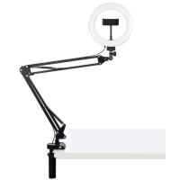 PULUZ  Lampa pierścieniowa PKT3089B 20 cm z uchwytem biurkowym